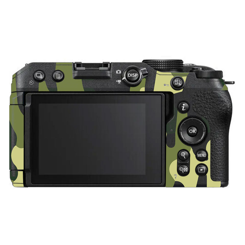 Forest Green Camo Nikon Z30 Camera Skin