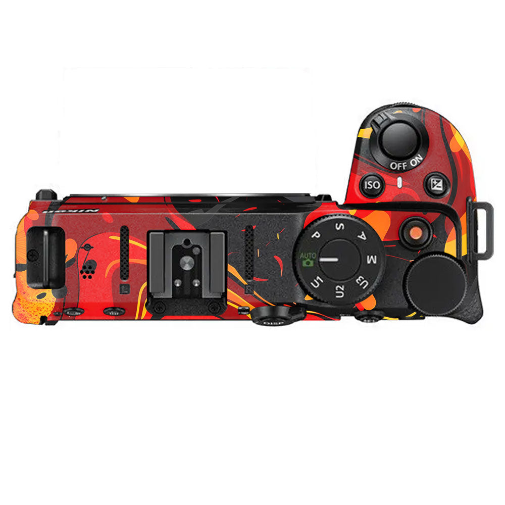 Lava Burst Nikon Z30 Camera Skin