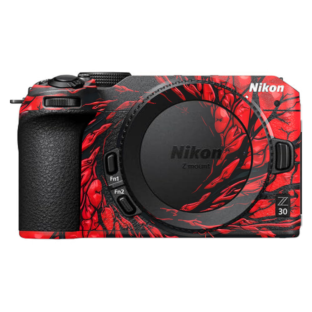 Venom Red Nikon Z30 Camera Skin