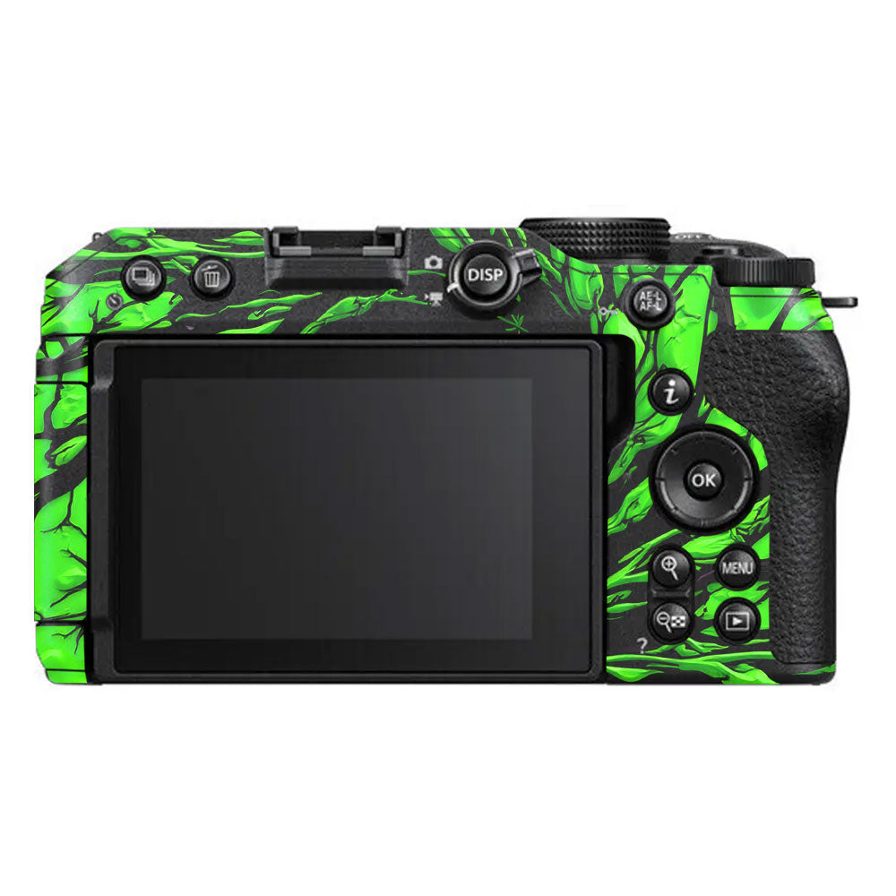 Venom Green Nikon Z30 Camera Skin