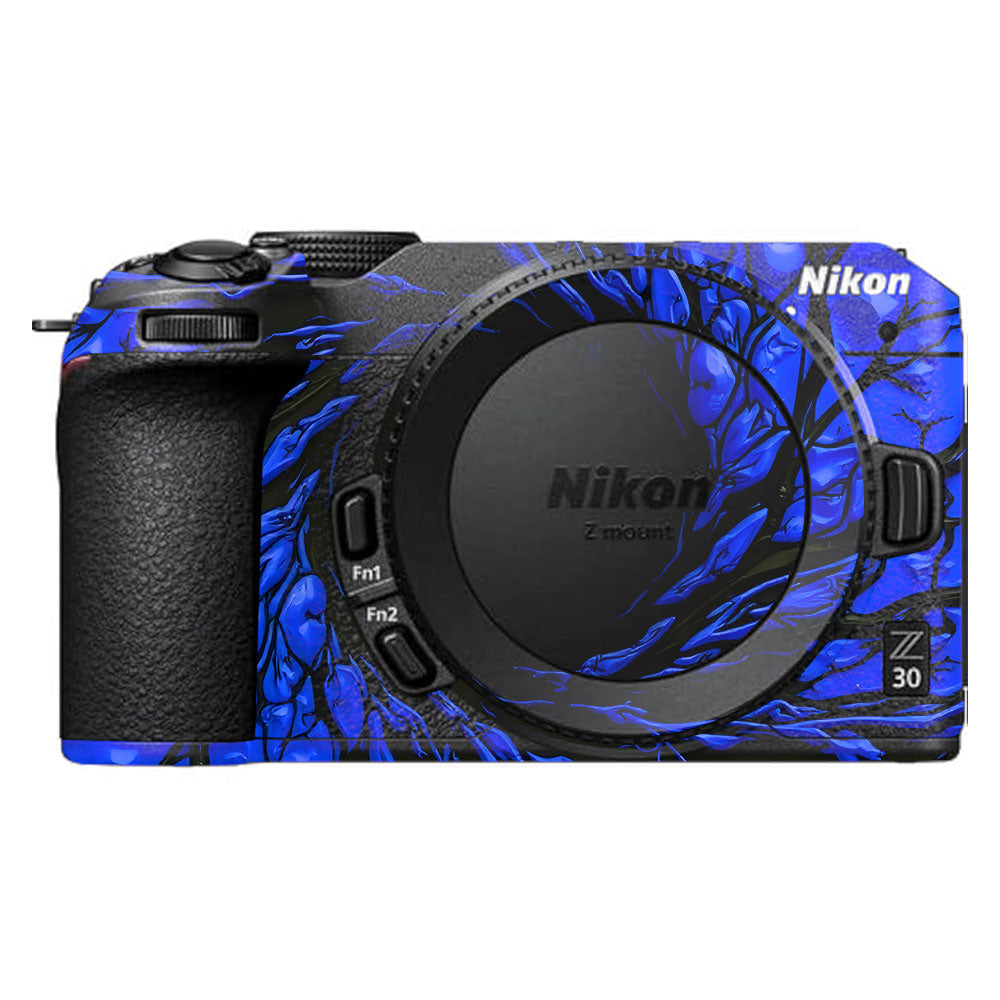 Venom Blue Nikon Z30 Camera Skin
