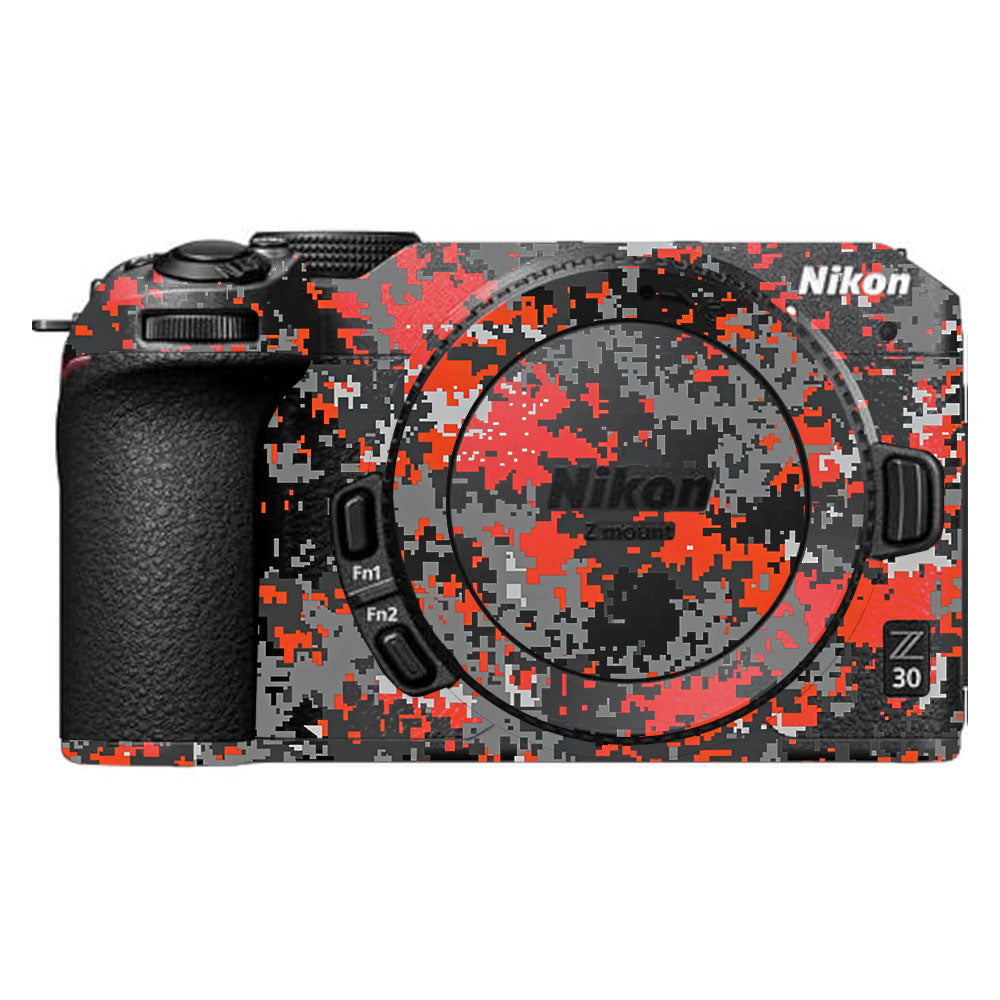 Inferno Pixel Nikon Z30 Camera Skin