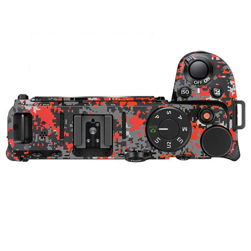 Inferno Pixel Nikon Z30 Camera Skin