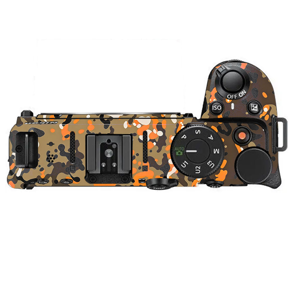 Orange Brown Spot  Nikon Z30 Camera Skin