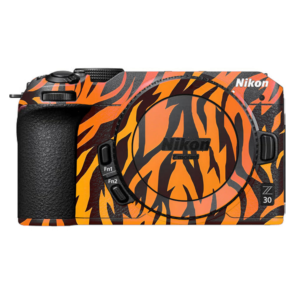 Wild Tiger Stripes Nikon Z30 Camera Skin
