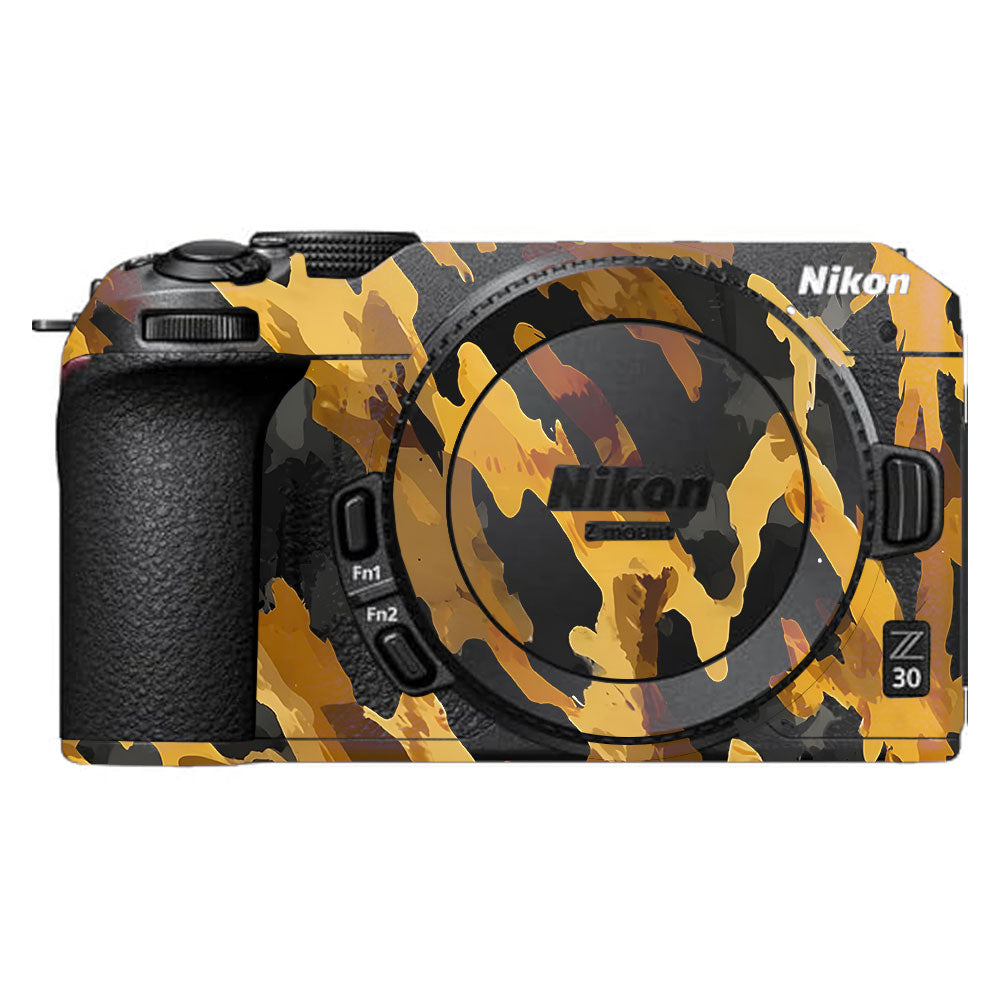 Camo Tiger Blend Nikon Z30 Camera Skin