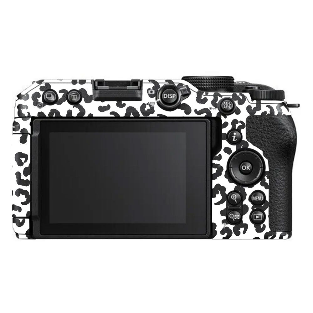 White Leopard Nikon Z30 Camera Skin