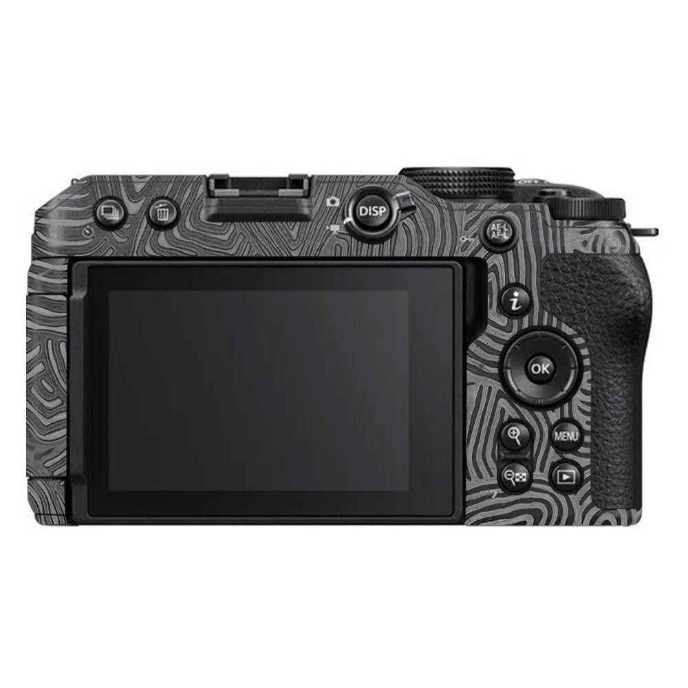 Monochrome Line Maze Nikon Z30 Camera Skin