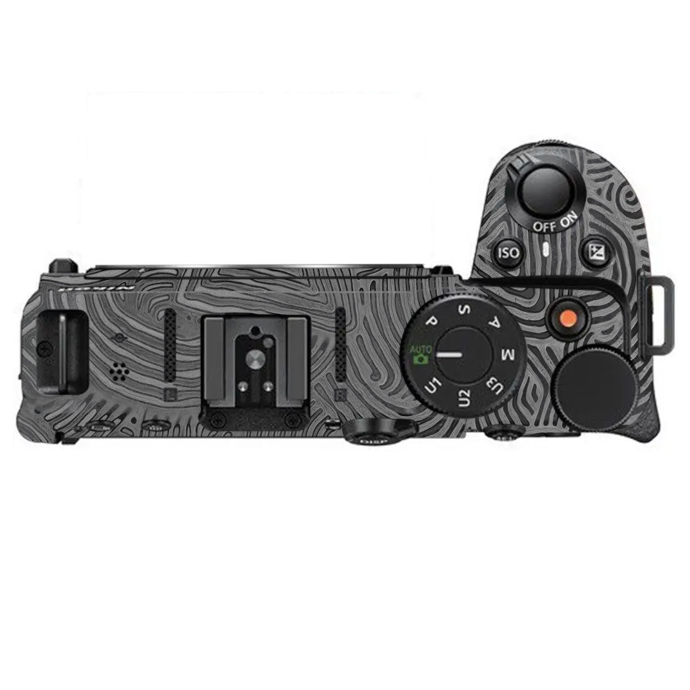 Monochrome Line Maze Nikon Z30 Camera Skin