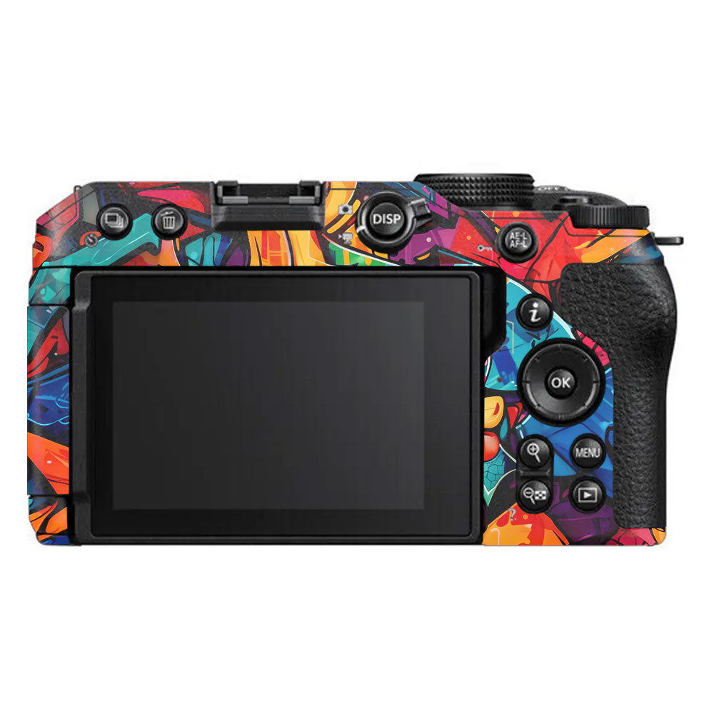 Urban Graffiti Explosion Nikon Z30 Camera Skin