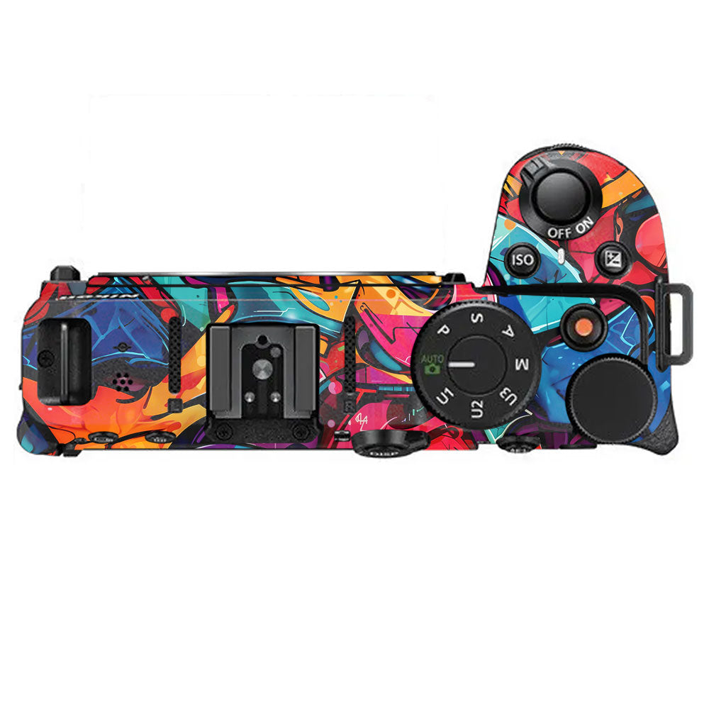 Urban Graffiti Explosion Nikon Z30 Camera Skin