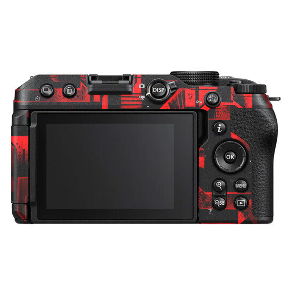 Cyber Maze Circuit Nikon Z30 Camera Skin