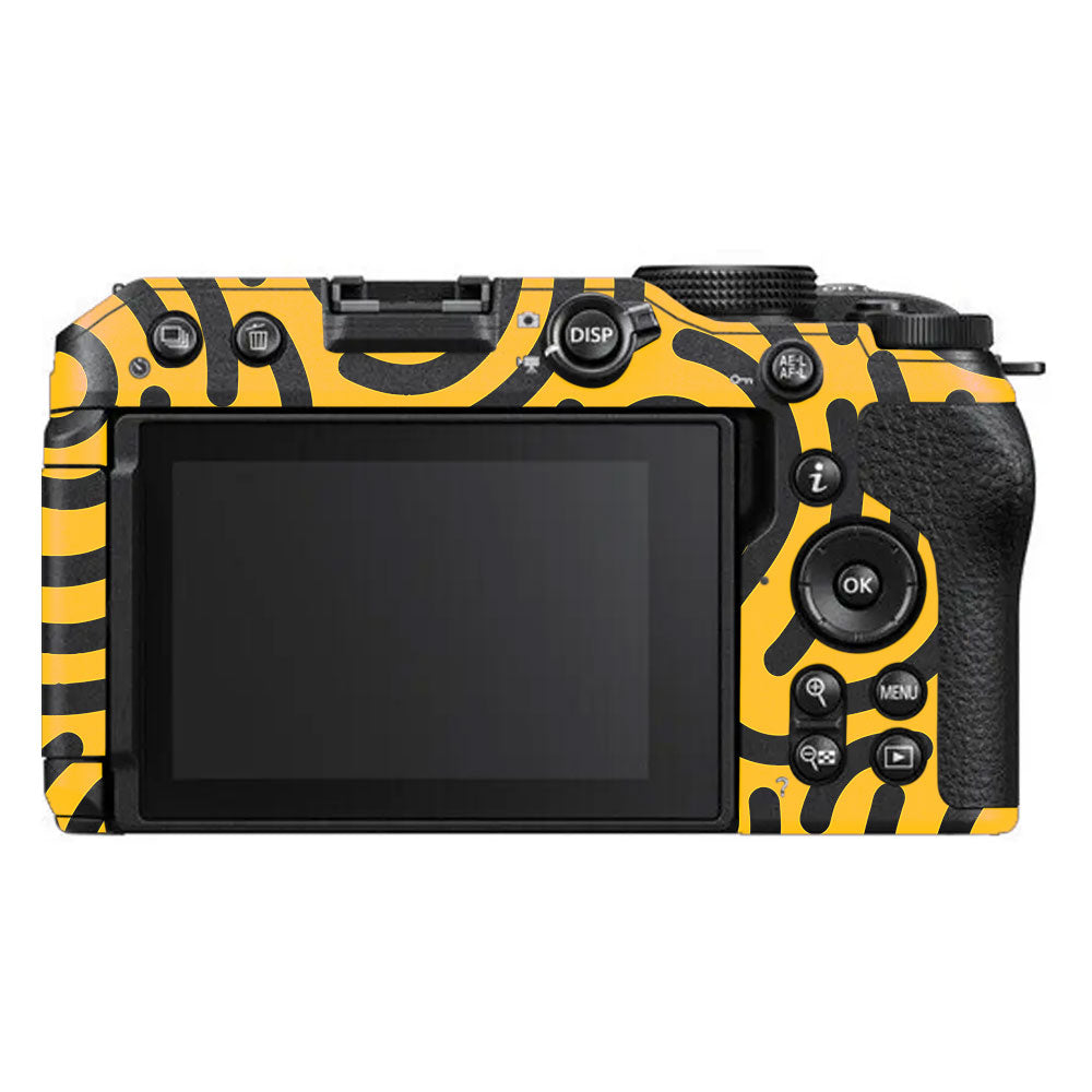 Minimal Yellow Wave Nikon Z30 Camera Skin