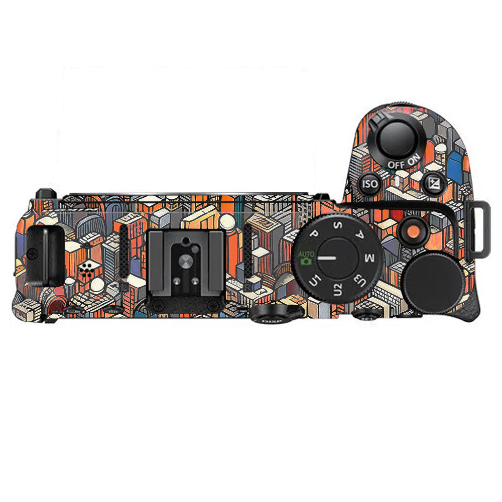 Isometric Cityscape Nikon Z30 Camera Skin
