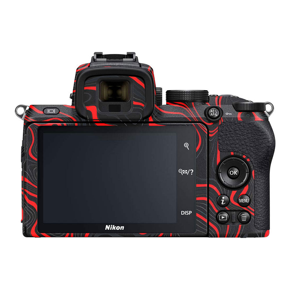 Crimson Waves Nikon Z50 Camera Skin