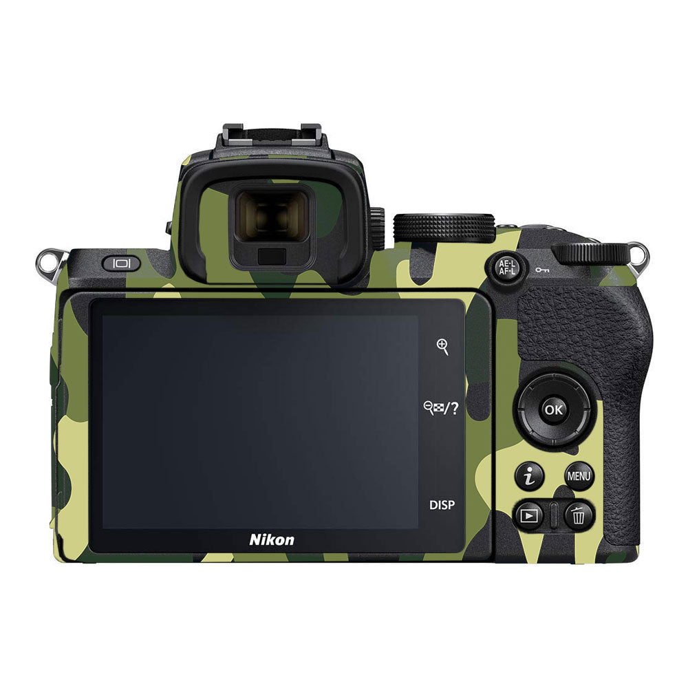 Forest Green Camo Nikon Z50 Camera Skin