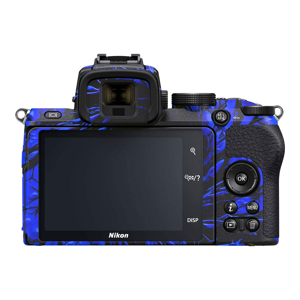 Venom Blue Nikon Z50 Camera Skin