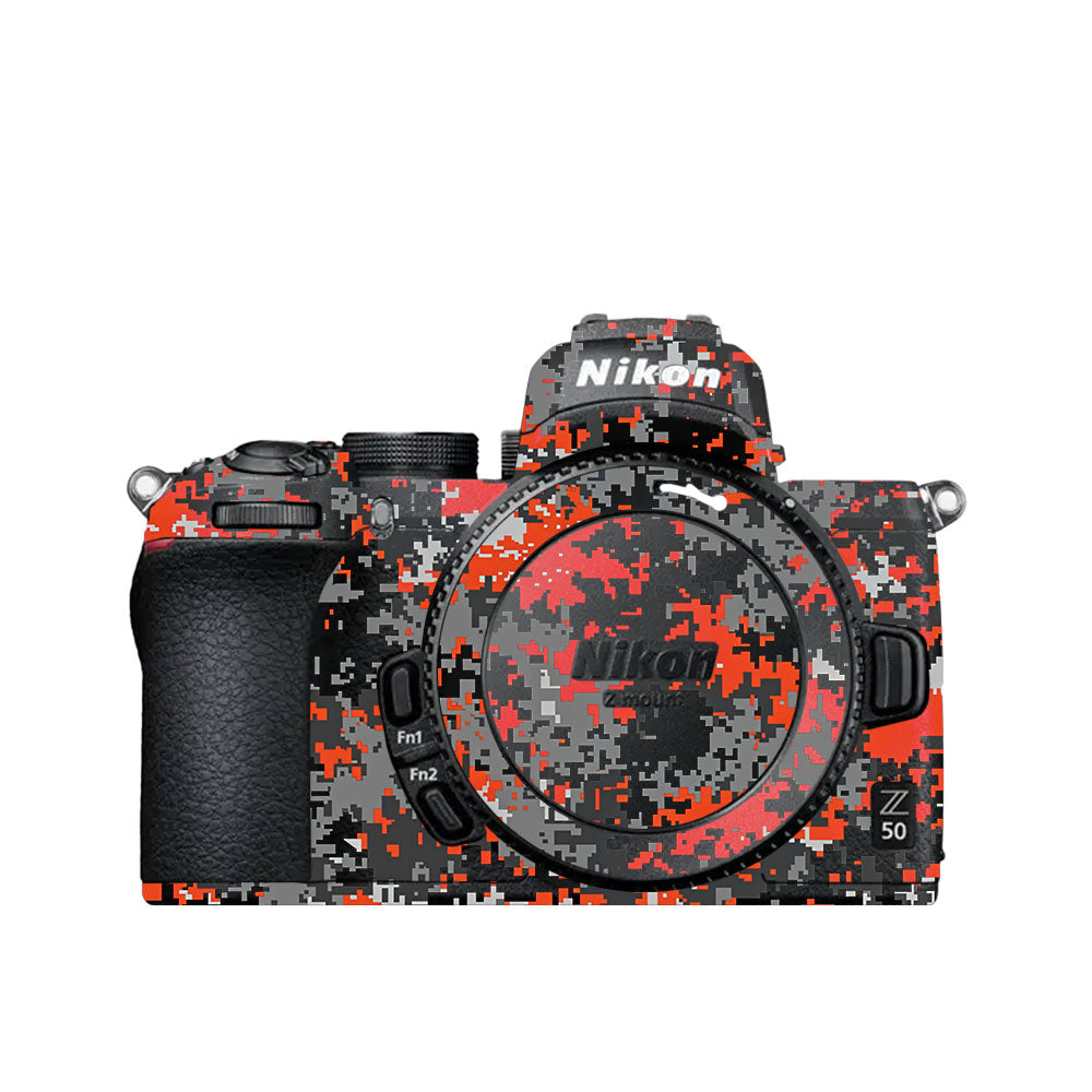 Inferno Pixel Nikon Z50 Camera Skin