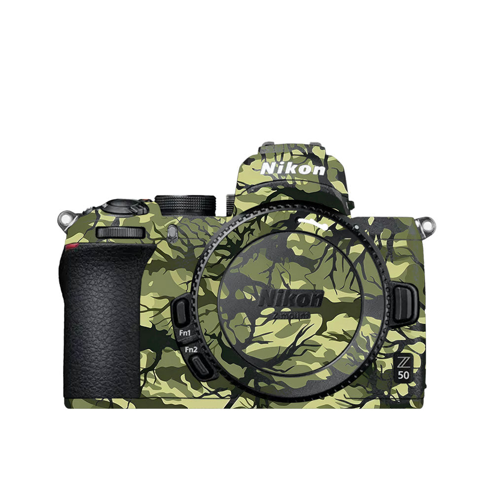 Green Tangled Vines Nikon Z50 Camera Skin