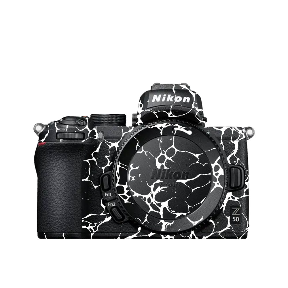 White Web Nikon Z50 Camera Skin