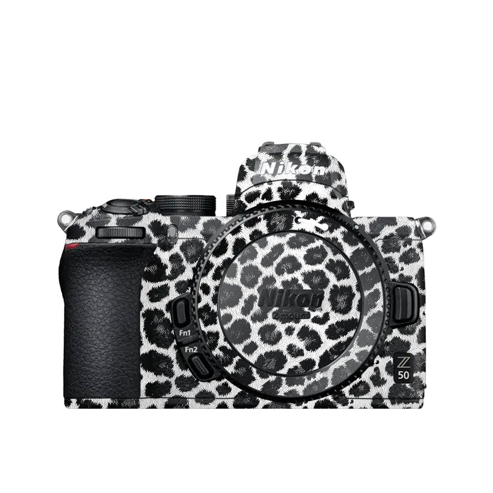 Snow Leopard Spots Nikon Z50 Camera Skin