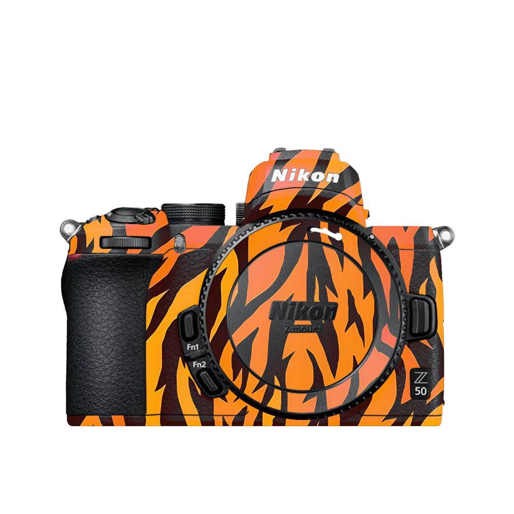 Wild Tiger Stripes Nikon Z50 Camera Skin