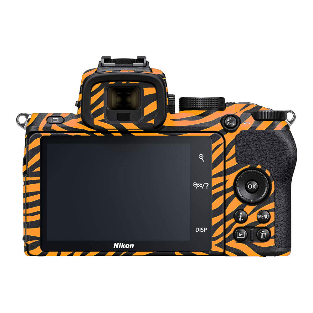 Zebra Gold Pattern Nikon Z50 Camera Skin
