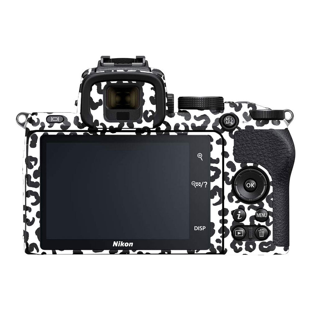 White Leopard Nikon Z50 Camera Skin