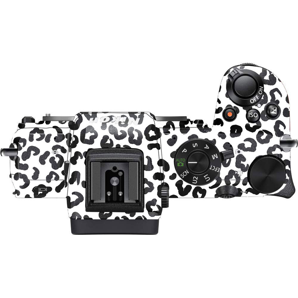 White Leopard Nikon Z50 Camera Skin