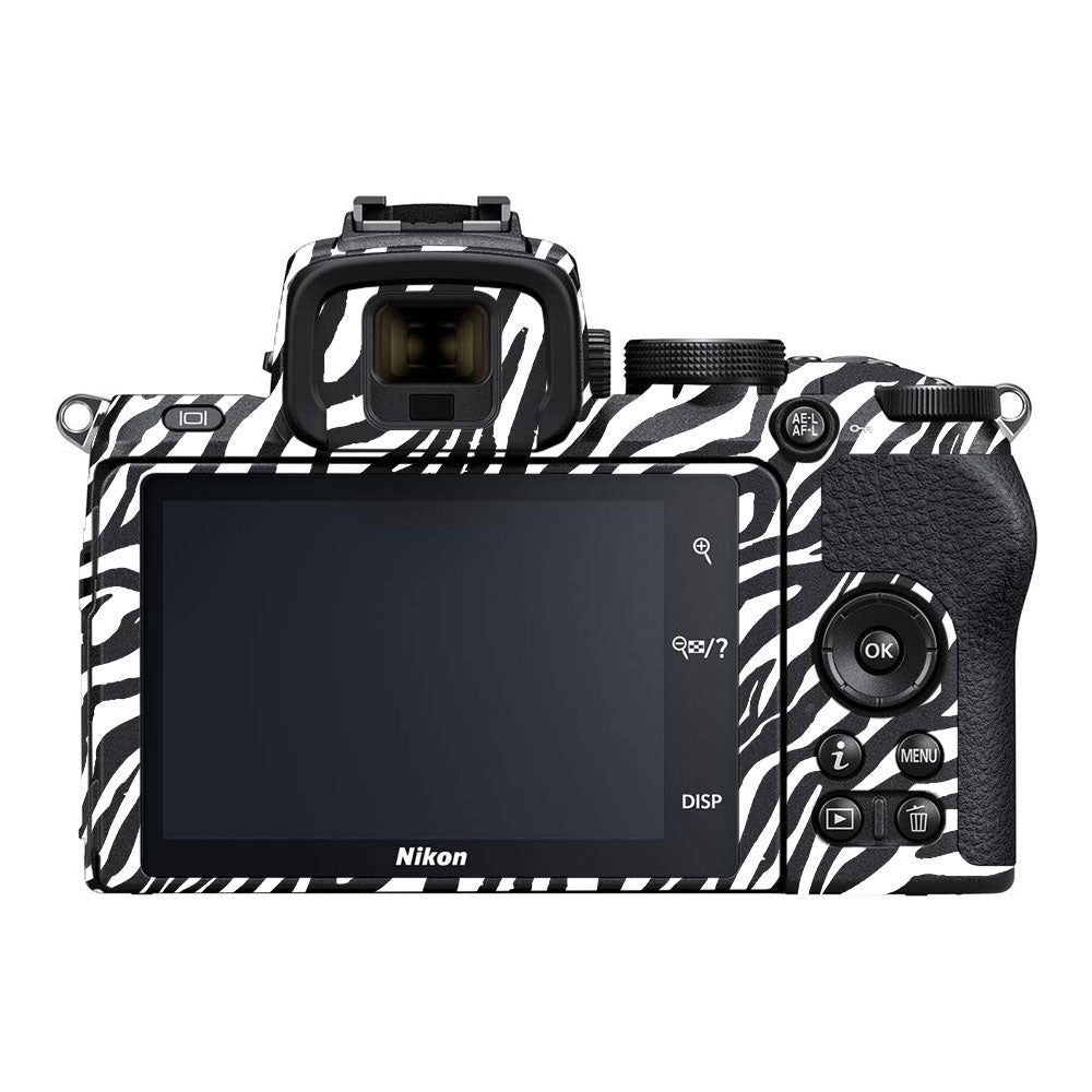 Classic Zebra Stripes Nikon Z50 Camera Skin