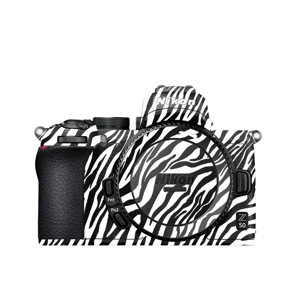 Classic Zebra Stripes Nikon Z50 Camera Skin