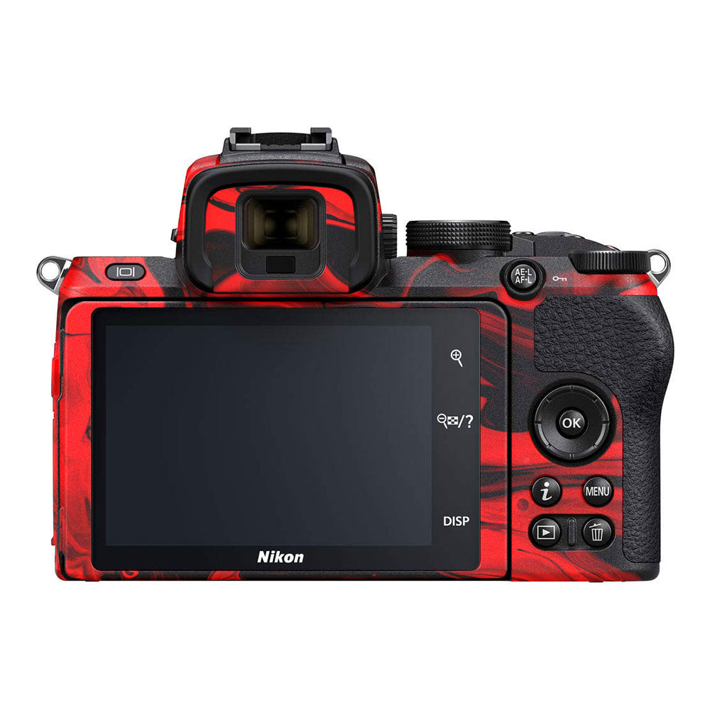 Red Lava Flow Nikon Z50 Camera Skin