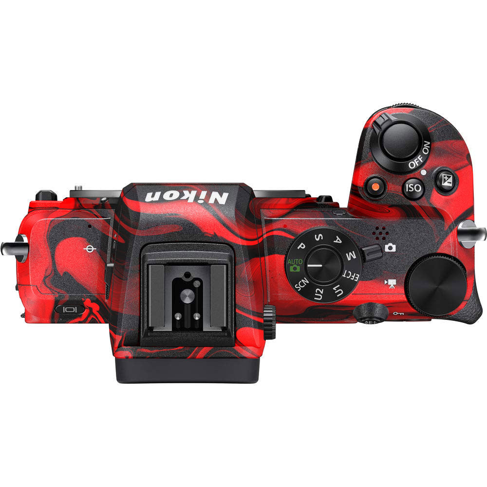 Red Lava Flow Nikon Z50 Camera Skin