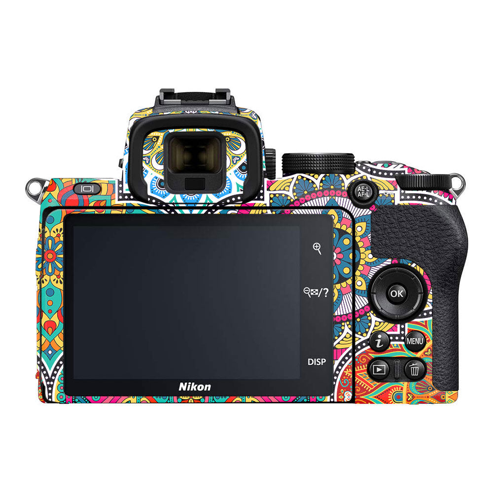 Boho Mandala Tile Pattern Nikon Z50 Camera Skin