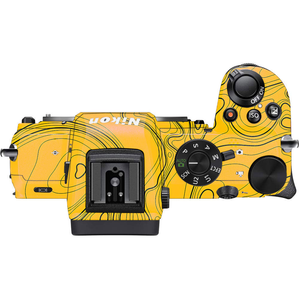 Topographic Map Pattern Nikon Z50 Camera Skin