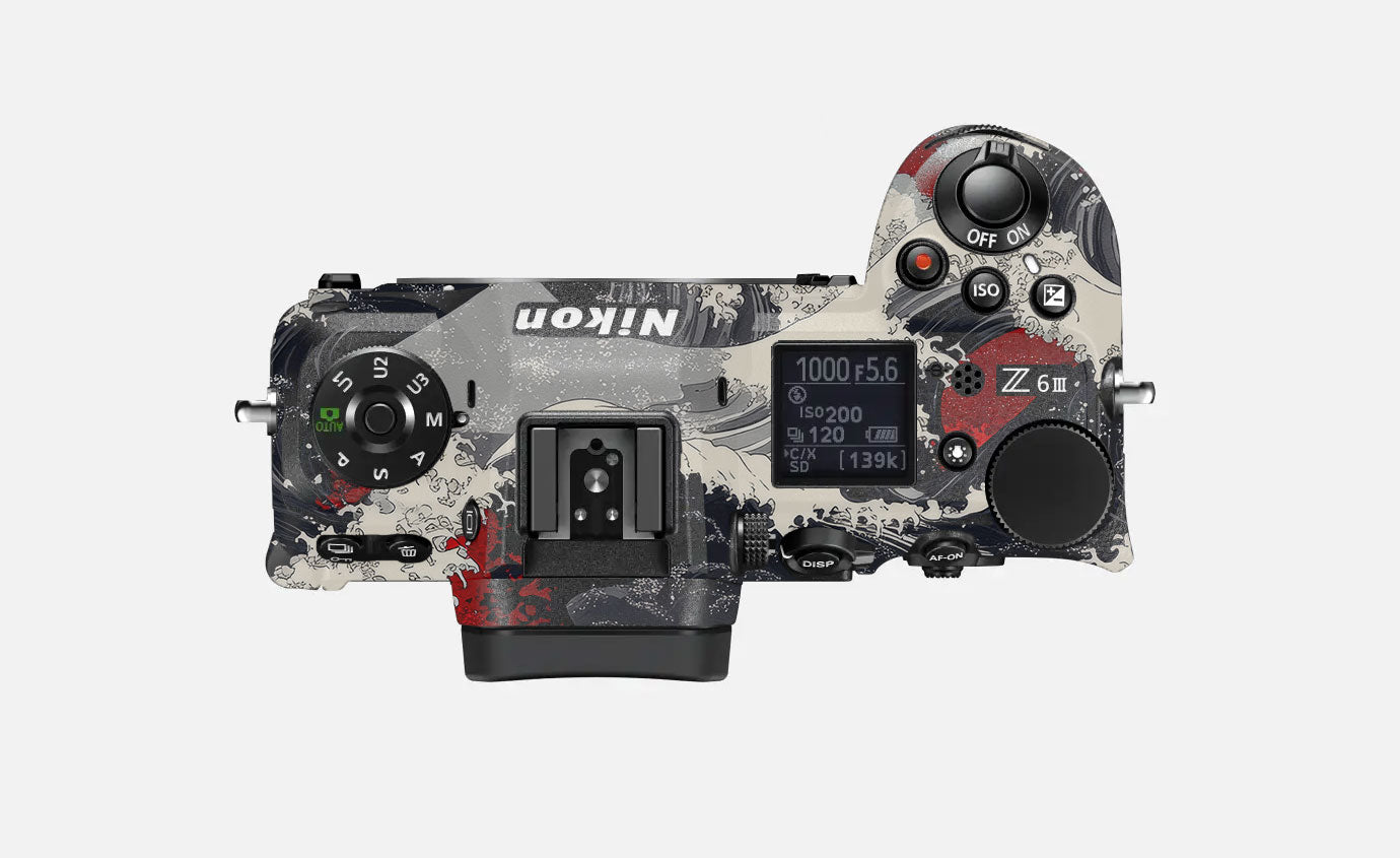 Abstract Waves Nikon Z6 III Camera Skin