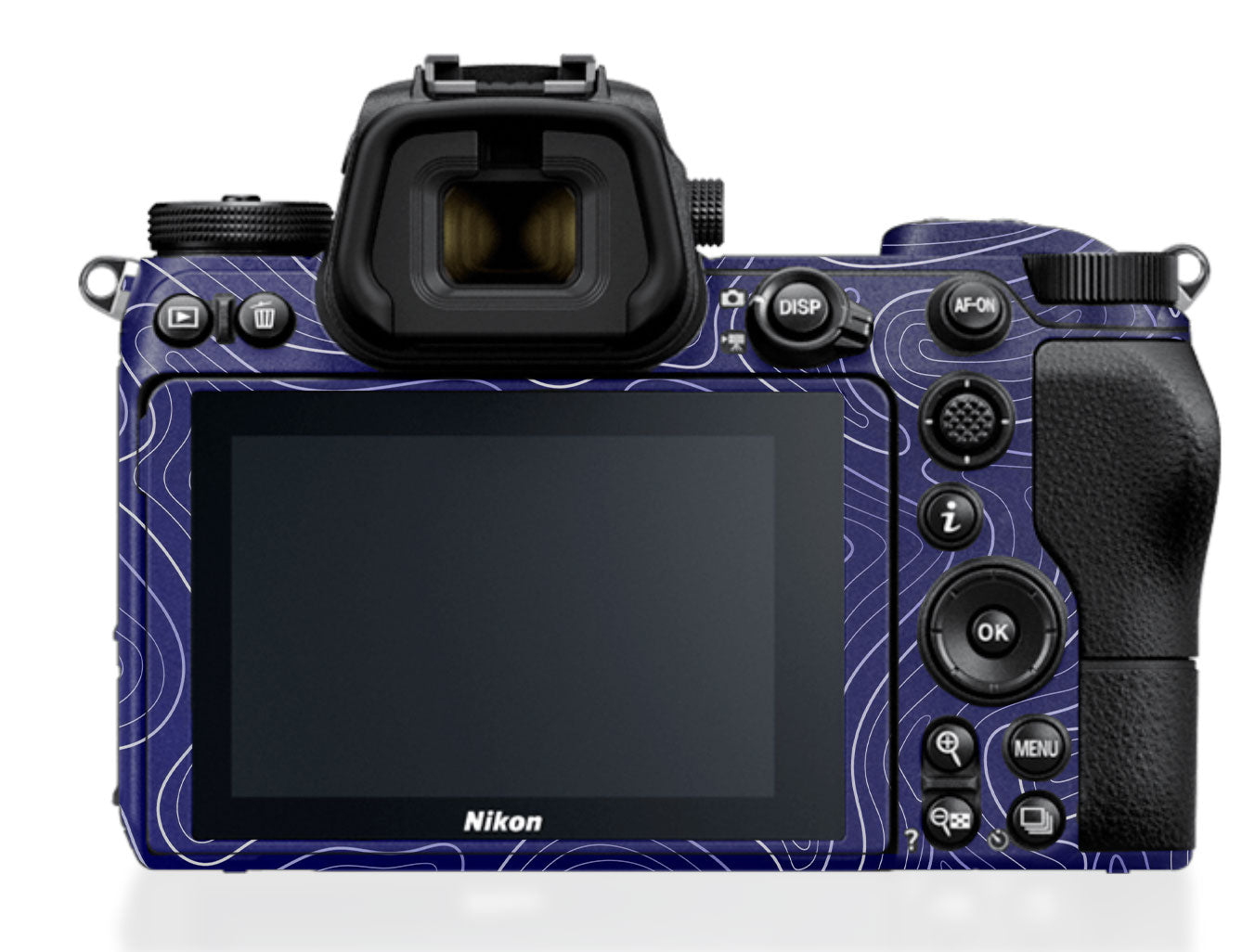 Deep Blue Contour Nikon Z6 III Camera Skin