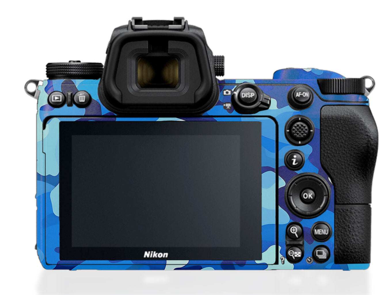 Arctic Blue Camo Pattern Nikon Z6 III Camera Skin