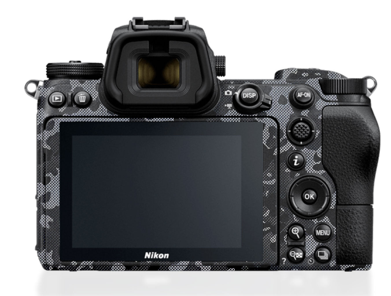 Stealth Grey Camo Nikon Z6 III Camera Skin