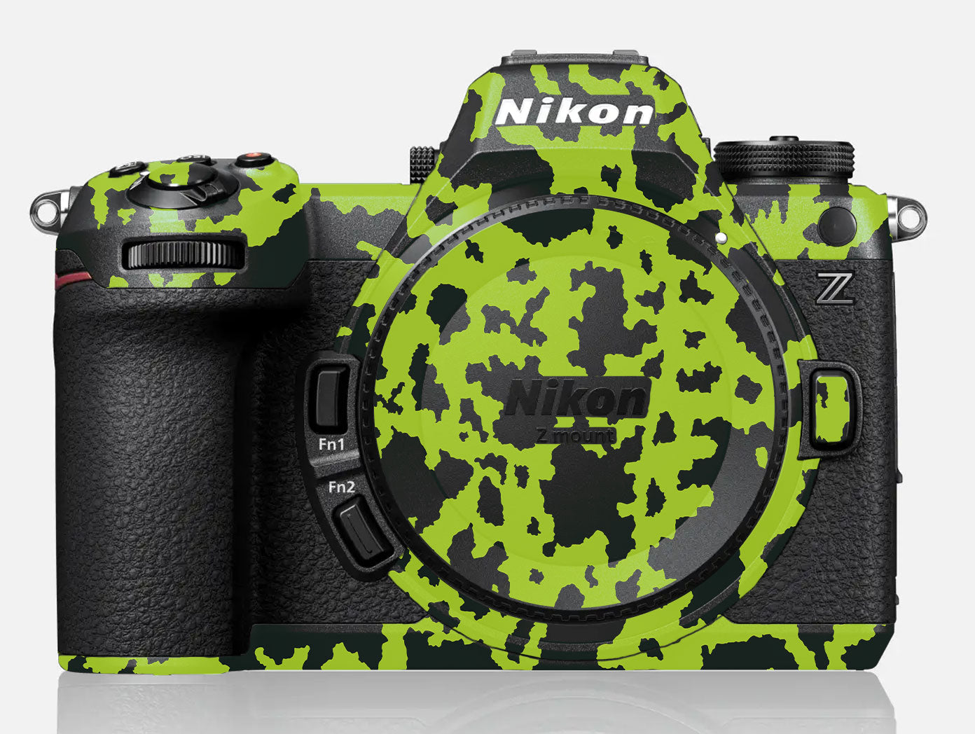 Neon Green Splatter Nikon Z6 III Camera Skin