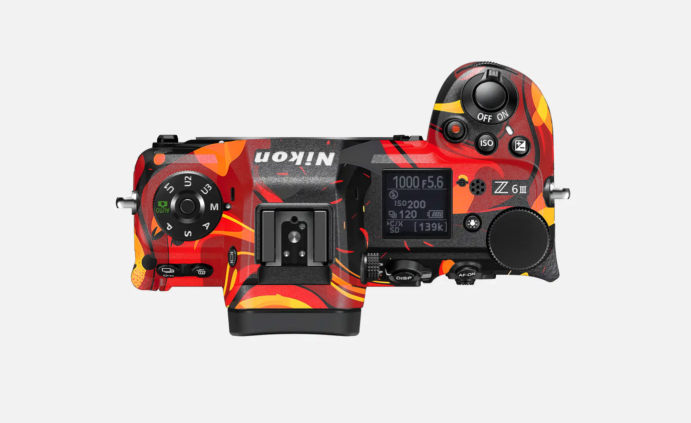 Lava Burst Nikon Z6 III Camera Skin