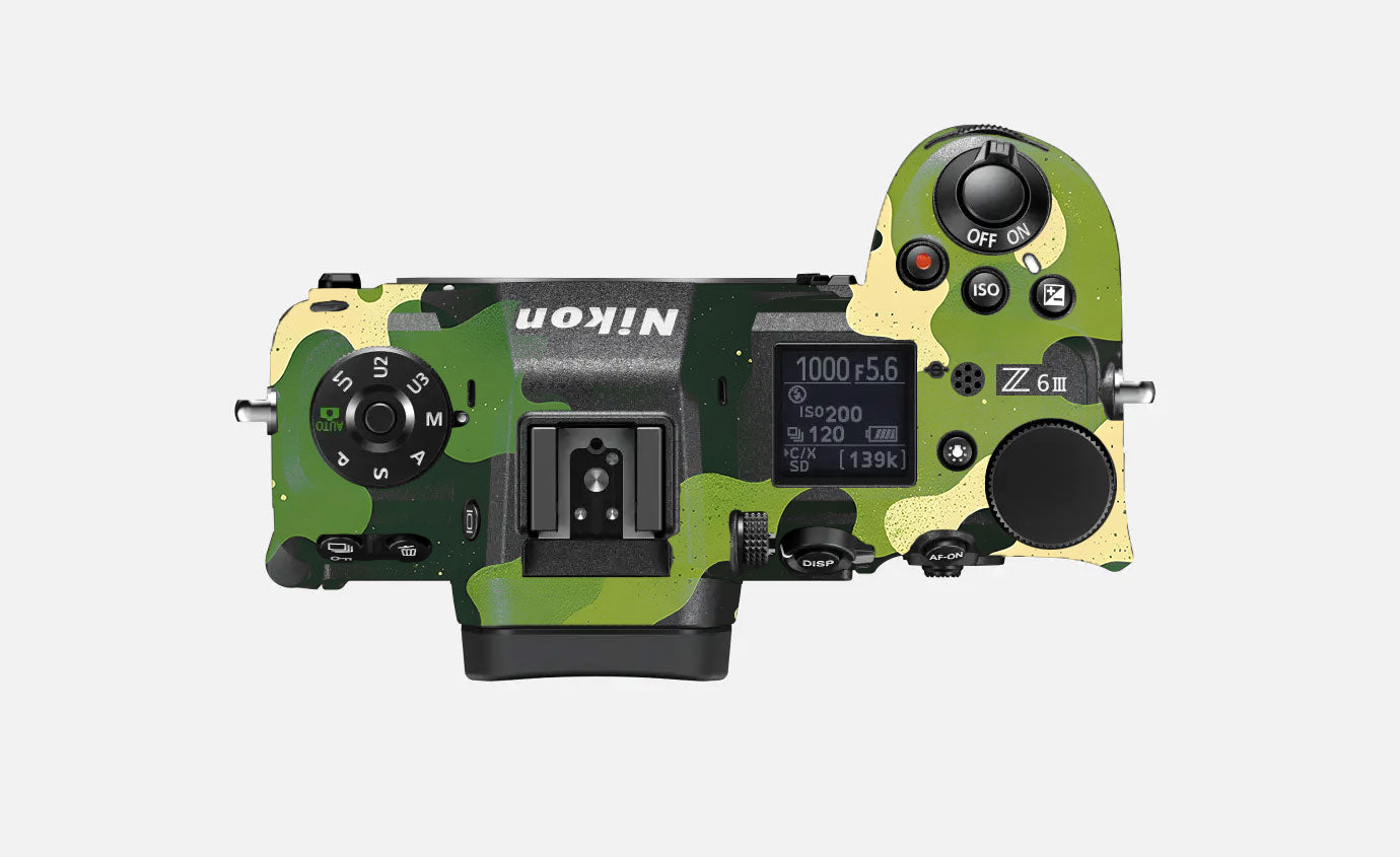 Camouflage Pattern Nikon Z6 III Camera Skin