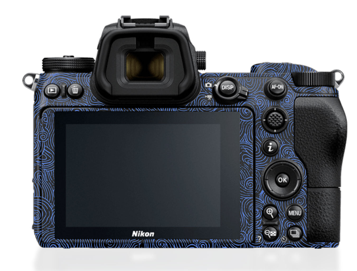 Blue Spirals Nikon Z6 III Camera Skin