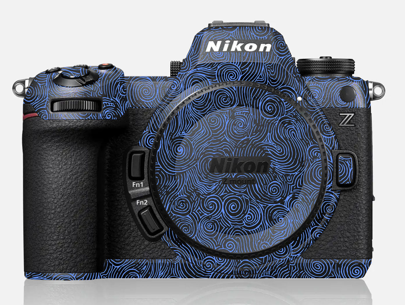 Blue Spirals Nikon Z6 III Camera Skin