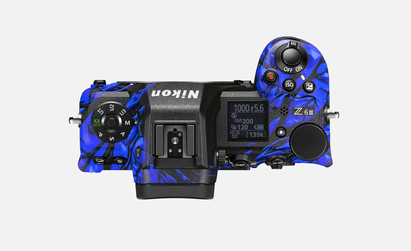 Venom Blue Nikon Z6 III Camera Skin