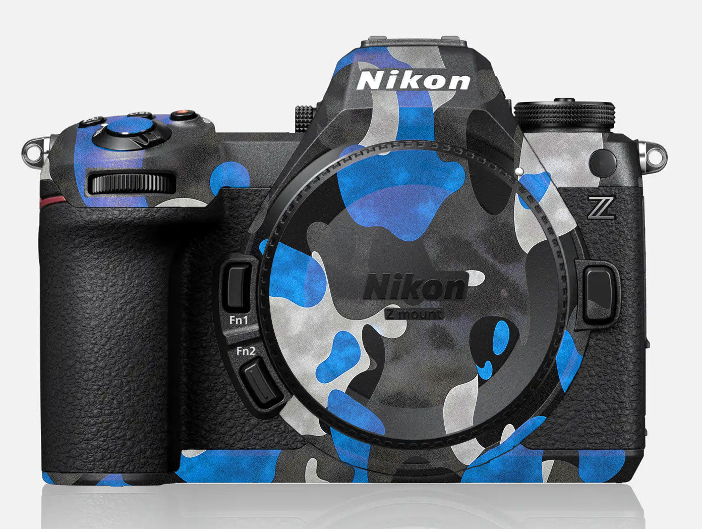 Blue Grey Camo Nikon Z6 III Camera Skin