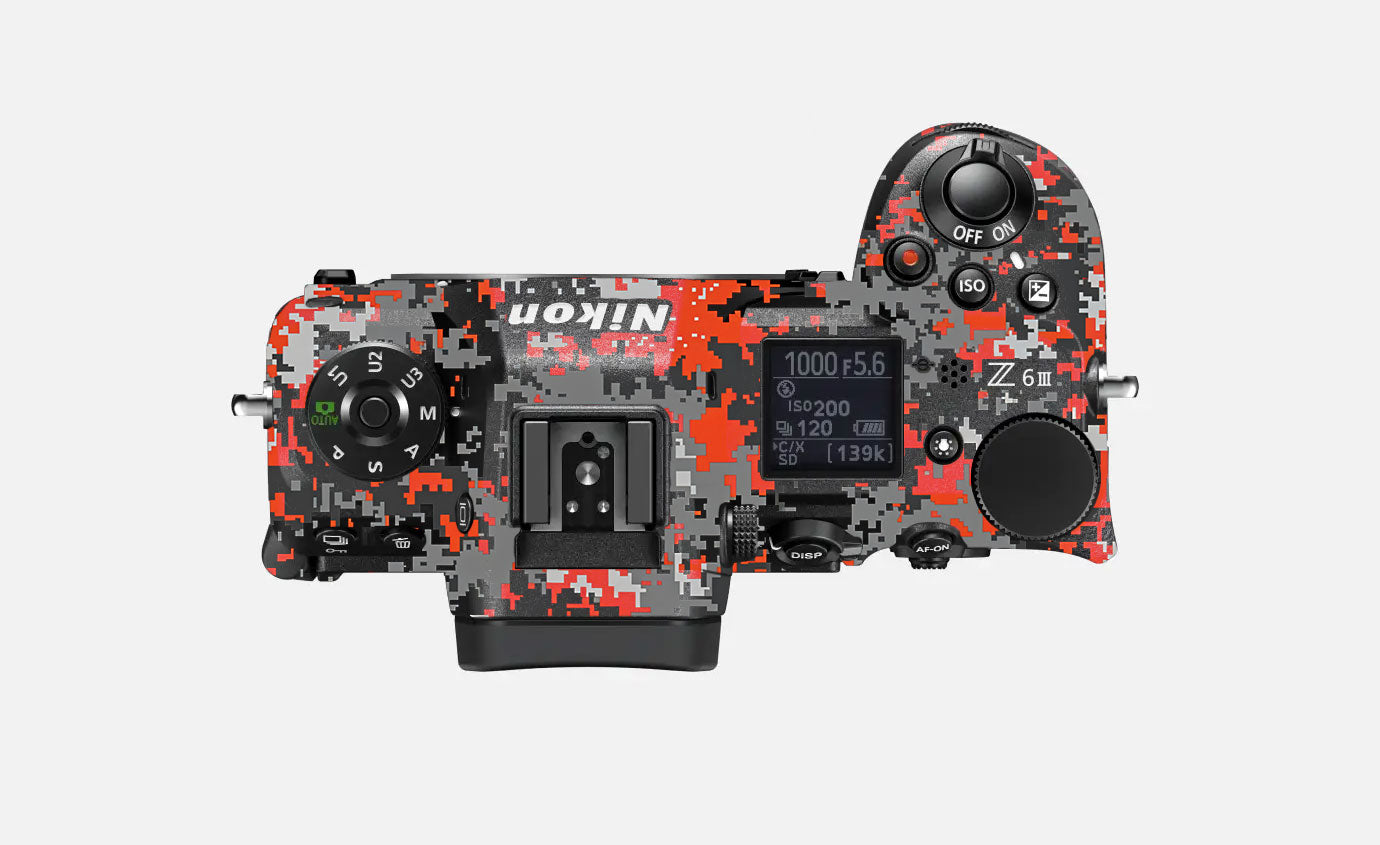 Inferno Pixel Nikon Z6 III Camera Skin