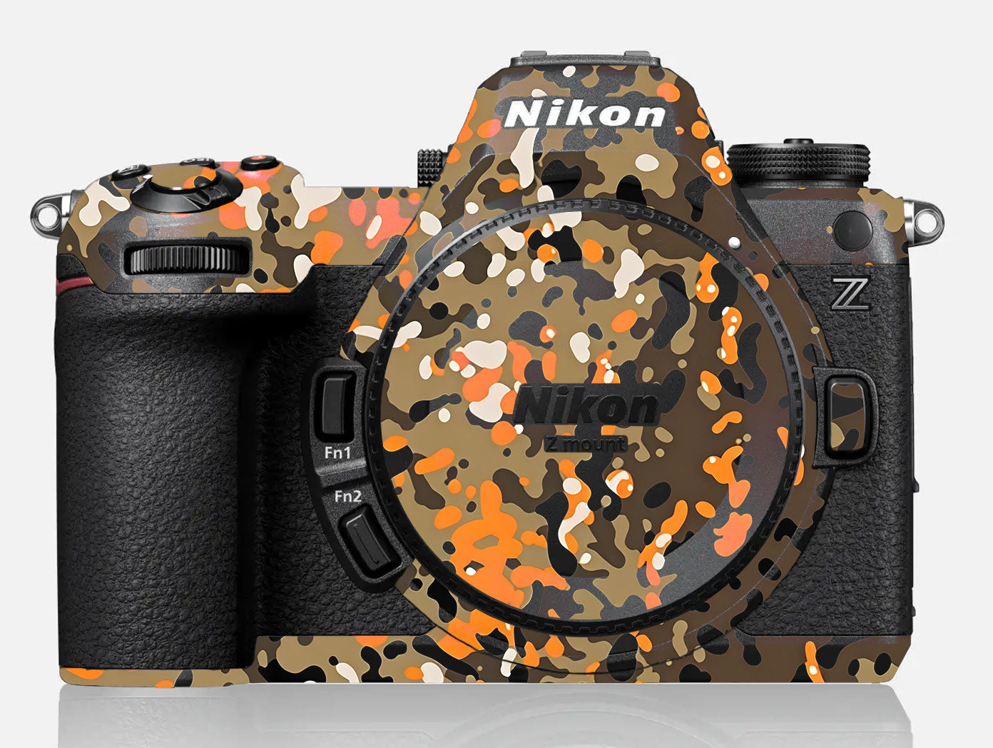 Orange Brown Spot Nikon Z6 III Camera Skin