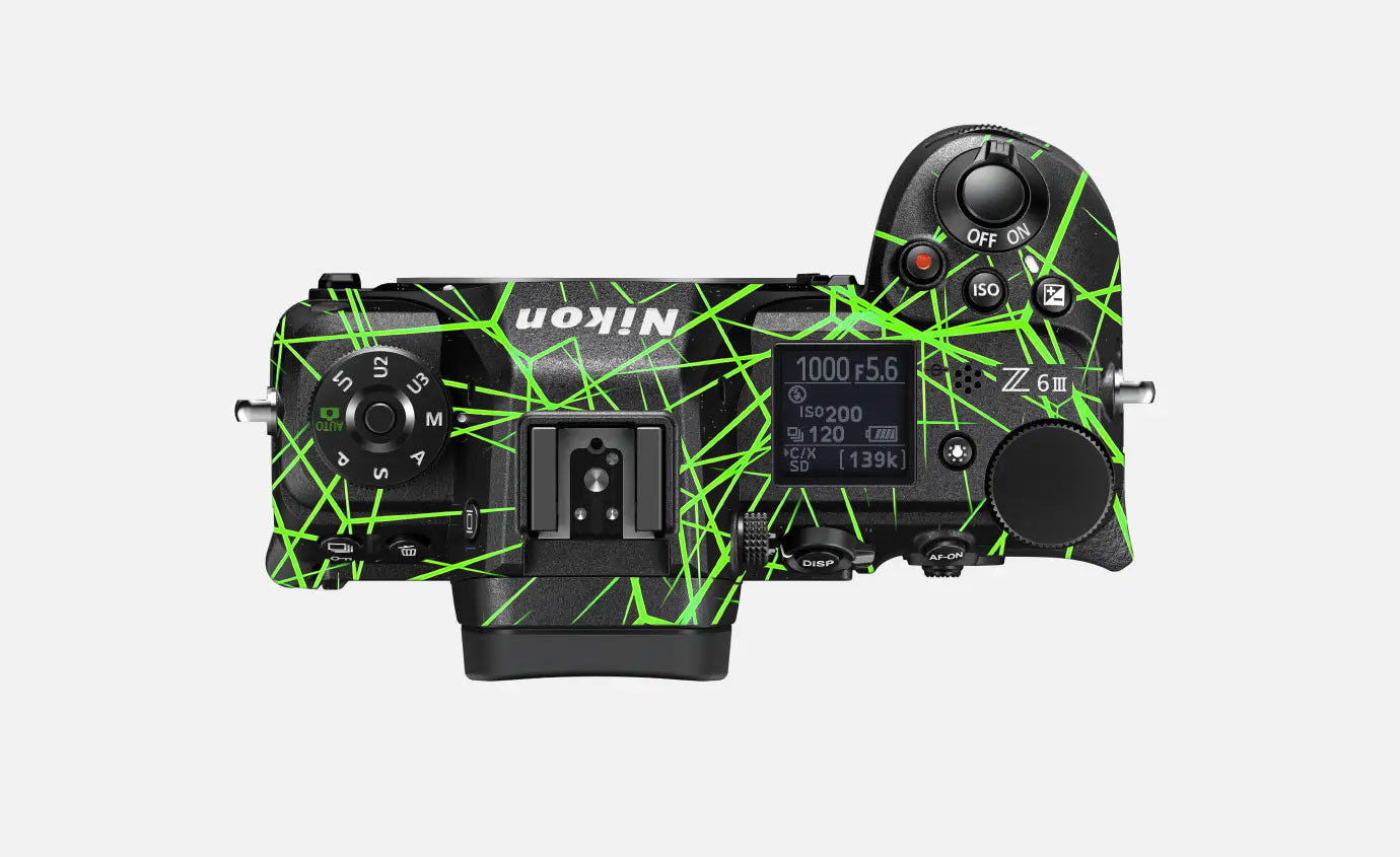 Neon Grid Nikon Z6 III Camera Skin