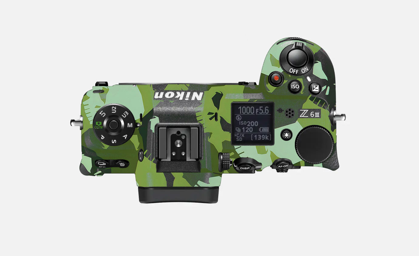 Tropic Camo Nikon Z6 III Camera Skin